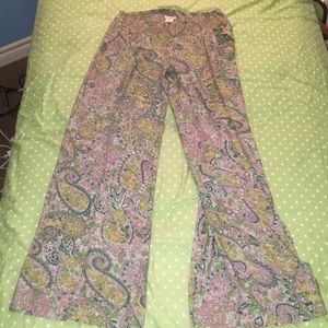Billabong paisley pants